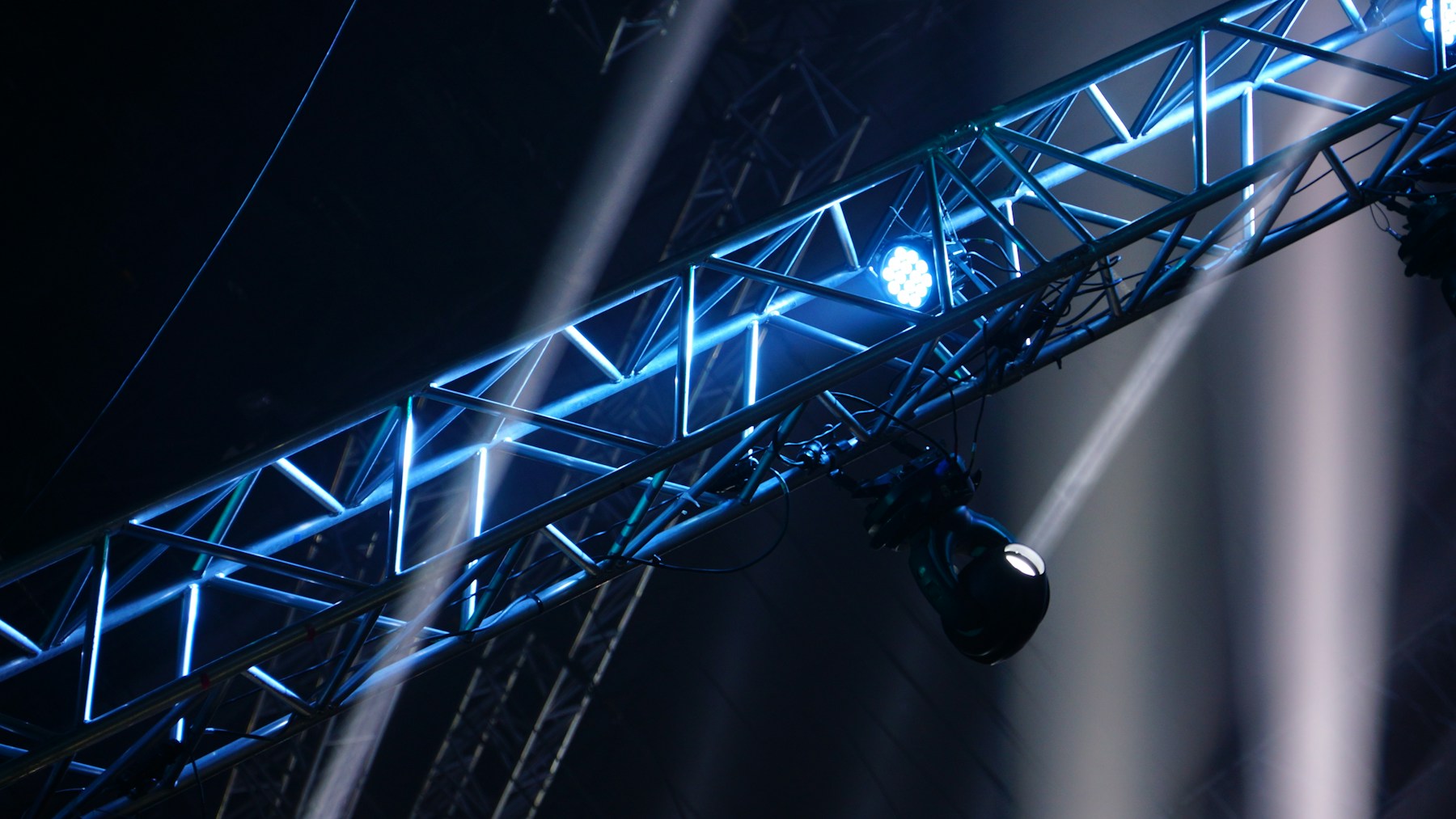Concert stage lighting